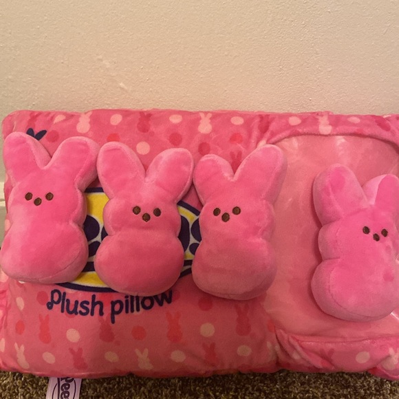 Pink Peeps Pillow - Picture 3 of 3